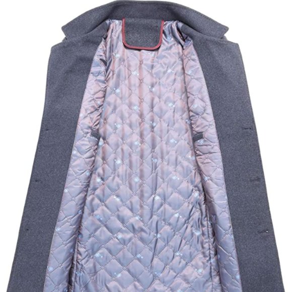 Men's Winter Notched Collar Single Breasted